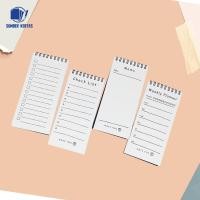 ราคา TO DO LIST SMALL MINI NOTEBOOK JOURNAL NOTEBOOK MEMO CHEK LIST WEEKLY PLANNER BLANK PLAIN (51903946954)