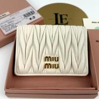 ราคา กระเป๋าสตางค์ MIU MIU รุ่น 5MC103 AFPP card holder ของแท้ 100% (40664345479)