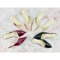 ราคา รองเท้าส้นสูงแก้วไซส์ใหญ่ ส้นเข้มหนังแก้ว Sz.41-45 (22245918250)