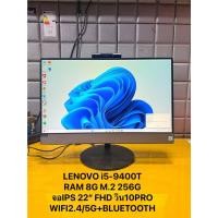 ราคา คอมพิวเตอร์ออลอินวัน (AIO) LENOVO I5-9400T /RAM8/M.2 250G จอ IPS 21.5นิ้ว มือ2สภาพดี (52606219230)