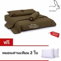 ราคา CB Cotton ชุดผ้าปูที่นอน 1000เส้น เกรดโรงแรม 5 ดาว ขนาด 5 ฟุต เซ็ท 8 ชิ้น พร้อมผ้ารองกันเปื้อนกันน้ำซึม คละสี (1137816745)