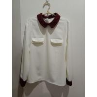 ราคา เสื้อแขนยาวชีฟองสีขาวนวล มือ2 พร้อมส่ง (18330803348)