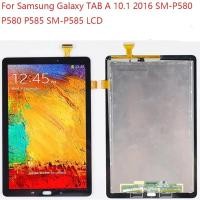 ราคา สําหรับ Samsung Galaxy Tab A 10.1 2016 S-Pen SM-P580 SM-P585 SM-P585Y จอแสดงผล LCD Touch Screen Digitizer แผงกระจกประกอบ (42429421470)