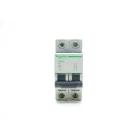 ราคา 24335 C60N C6 MERLIN GERIN Schneider Electric MCB C60N C6 2P 6A เซอร์กิตเบรกเกอร์ ชไนเดอร์ ใช้แทน A9F74206 (11814679830)
