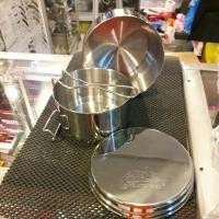 ราคา ชุดหม้อสนาม 3ชิ้น สแตนเลสสตีล ขนาด6นิ้ว HELIKON-TEX (1970100442)