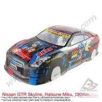 ราคา 1/10 ทาสี PVC บนถนน Drift รถ Body Shell RC Racing อุปกรณ์เสริม Nissan GTR Skyline, Hatsune Miku (51455309774)