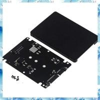 ราคา [ ] M.2 NGFF ถึง 2.5 นิ้ว SATA SSD/MSATA to SATA Adapter Card Case (B Key สําหรับอะแดปเตอร์ PC M2 +M Desktop Socket NGFF ) (25284236239)