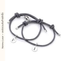 ราคา ข้อมือสลักชื่อ รุ่น Allow ของแท้ 100% ข้อมือคู่รัก จี้สแตนเลสแท้ สลักชื่อได้ตามสั่ง พร้อมส่ง !! nammulaser (25257903479)