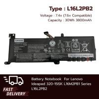 ราคา Lenovo Battery Notebook แบตเตอรี่โน๊ตบุ๊ค Lenovo Ideapad 320-15ISK Ideapad 330 Ideapad 520 L16M2PB1 L16L2PB2 ของแท้ (22326707883)