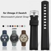 ราคา สายนาฬิกาข้อมือซิลิโคน TPU 20 มม. กันน้ํา สําหรับ O-mega X S-Watch Joint MoonSwatch Seamaster 300 (19283257949)