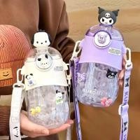 ราคา KIds ขวดน้ําการ์ตูน Sanrio ตุ๊กตา 600 มล. พร้อมหลอด Leakproof น่ารัก Tumbler ถ้วยน้ําสําหรับเด็ก (41928865673)