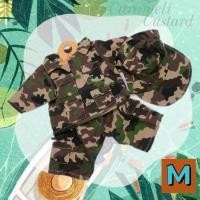ราคา (ชุดหมี) ชุดทหาร สำหรับตุ๊กตาหมี Size M [BM03] (16076482222)