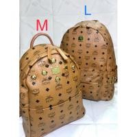 ราคา กระเป๋าเป้ แบบสายสะพายมีที่รองซับ sizeM ขนาดฐาน10นิ้วสูง12.5นิ้ว ซิปykk /sizeL ใบใหญ่หายาก ขนาดฐาน13สูง16นิ้ว งานมือสอง (40606435672)