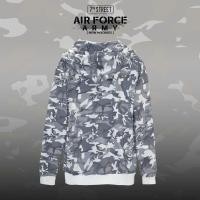 ราคา 7th Street เสื้อฮู้ดลายพรางเทา (10031252574)