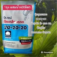 ราคา ปุ๋ยเกร็ดมรกต 20-20-20 ตรารุ่งอรุณ 1กิโลกรัม (22446766151)