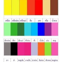 ราคา Taweemitr กระดาษโปสเตอร์สี หน้าเดียว หนา (6916055845)