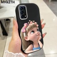 ราคา MHKETH เคสสำหรับ OPPO Reno 5 4G Reno 5 5G Reno 5K 5G Find X3 Lite เคสโทรศัพท์มีลายสาวการ์ตูนน่ารัก (48605179351)
