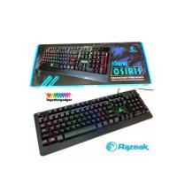 ราคา RAZEAK OSIRISRAZEAK OSIRIS KG8702 Keyboard คีย์บอร์ดมีไฟ กดดัง (สีดำ) Keyboard คีย์บอร์ดมีไฟ กดดัง (สีดำ) (42154980468)