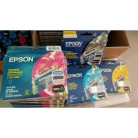 ราคา Epson STYLUS C80,C82,CX5100,C70,CX5300 หมึกอิงค์เจ็ทแท้ T0321Bk T0322C T0323M T0324Y ขายต่ำกว่าทุน ไม่มีรับประกันสินค้ (25887113779)