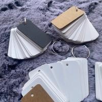 ราคา สมุดจดศัพท์ flash card สมุดจดศัพท์ขนาดพกพา 100 แผ่น มาพร้อมห่วงใส่ (16094768638)
