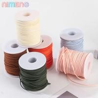 ราคา นิเมง เข็มขัดเชือกหนัง,3มิลลิเมตรหลายสี มารยาท หนังนิ่มถักสาย,แบน50หลาเครื่องประดับสร้อยข้อมือทํา (28231340454)