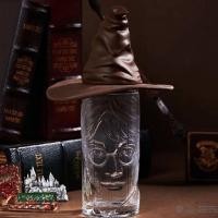 ราคา ( พร้อมส่ง ) Harry Potter Sorting Hat Glass Set แก้วน้ำแฮรี่พร้อมฝาหมวกคัดสรร (21256646468)