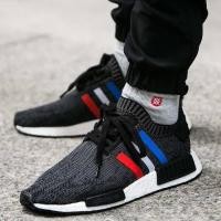 ราคา Adidas NMD R1 Primeknit Tri Color (ไซส์ 42.5/27CM) (BB2887) (18479014465)