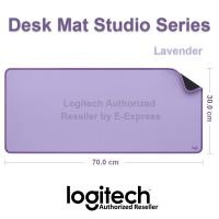 ราคา Logitech Desk Mat Studio Series แผ่นรองเมาส์ สีม่วง ของแท้ (Lavender) (14462106501)