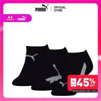 ราคา PUMA SOCKS - ถุงเท้า PUMA สำหรับรองเท้าผ้าใบเด็กแพ็ค 3 คู่ สีดำ - 93569002 (22085450816)