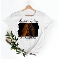 ราคา OJ Simpson The Juice Is Losing 1947-2024 เสื้อ, เสื้อยืด Oj Rip, เสื้อ Oj Simpson (48957744121)