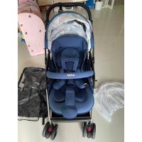 ราคา Aprica รถเข็นเด็ก รุ่น Karoon Mesh Air สี Navy มือสองสภาพดี (23975354639)