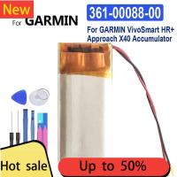 ราคา 361-00088-00 แบตเตอรี่ 80mAh，เหมาะสำหรับ GARMIN HR / VivoSmart HR+ Approach X40 (29206669414)