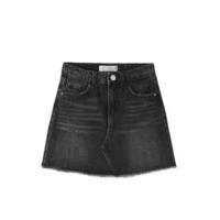 ราคา ZARA กระโปรงยีนส์สีดําสาว ซาร่า (41208824078)