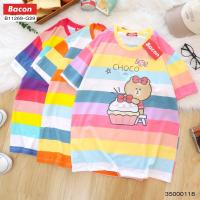 ราคา เสื้อยืด Oversize สกรีนลาย Choco งานป้าย (23042858173)
