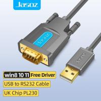 ราคา Jasoz USB to RS232 Male DB9 Parallel Com Serial 9Pin Adapter Cable (53251450323)