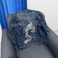 ราคา Evisu Ryu Sukajan Denim Jeans Trucker Jacket (45000152129)