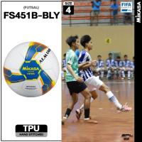 ราคา MIKASA มิกาซ่า ลูกฟุตซอลเย็บ Futsal HS TPU Pk FS451B-BLY (1340) (20940079429)