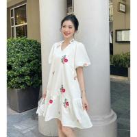 ราคา LUXURY BABYDOLL LADY DRESS WITH FLOWER PATTERNS 2 สไตล์S-NP95 BOUTIQUE (43008822803)