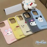 ราคา เคสไอโฟน 12 สำหรับ IPhone 15 11 13 14 16 Pro Max 7 16 8 15 Plus XS X XR Max น่ารัก เฮลโล คิตตี้ เมโลดี้ ปกอ่อน2in 1 ใหม่ (42168395526)
