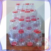 ราคา ส่งจากไทย แพ็ค12ชิ้น กระปุกฝาแดง กระปุกพลาสติก ขวดโหลฝาแดง โหลพลาสติก โหลฝาแดง กระปุกปลาร้า กระปุกขนม โหลใส่อาหาร (40563787611)