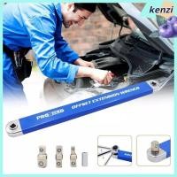 ราคา KENZI ประแจขยาย, หัวคู่หมุนได้ 360 องศาซ็อกเก็ตประแจ, Extender อะแดปเตอร์เหล็ก Ratchet Repair เครื่องมือ Hone (55657660250)