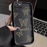 ราคา เคสสำหรับ iPhone 6 Plus 6s Plus 7 Plus 8 Plus SE 2020 เคสนิ่มกันกระแทกเคสซิลิโคนซิลิโคนโทรศัพท์ผีเสื้อสีทอง (26921446212)