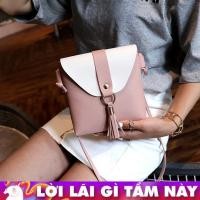 ราคา LIGHTLY Fringed Square Crossbody Bag 1158 (41108823102)