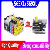 ราคา LC 565 LC 569 Ink LC 565XL LC 569XL Black LC565XL LC569XL Ink Cartridge Compatible for Brother J2510 J2310 J3520 J3720 (9551515757)