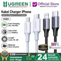 ราคา UGREEN สายเคเบิลข้อมูล Lightning Mfi สําหรับ iPhone 11 12 13 14 ชาร์จเร็ว (50206170650)