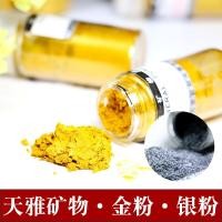 ราคา กระดาษข้าวธงสี่เหลี่ยมปักกิ่ง เทียนย่า แร่เม็ดสีผงทอง 5ก บรรจุขวดผงทองผงเงินภาพวาดการประดิษฐ์ตัวอักษรจดหมายทองหัวใจพระสูตรหมึกทอง (41703218058)