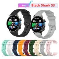 ราคา Black shark S3 สายนาฬิกาอัจฉริยะ สายซิลิโคน Black shark S3 strap สายรัดข้อมือกีฬา (43205209841)