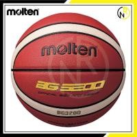 ราคา ***แถมเข็ม+ตาข่ายใส่บอล** MOLTEN BG3200 บาสเกตบอลหนัง PU เบอร์7 Indoor/Outdoor Basketball บาสเกตบอล (12096842241)