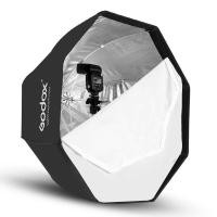 ราคา ร่ม8เหลี่ยม แสงแฟลชแปดเหลี่ยม Softbox 80cm / 95cm / 120cm Portable Grille Softbox Photo Box (4569736957)
