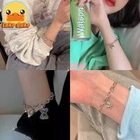 ราคา พร้อมส่งกำไลข้อมือเงิน สร้อยข้อมือ สร้อยข้อมือ สร้อยเงิน เครื่องประดับแฟชั่น กระดิ่ง ลายหมี รูปหัวใจ (18434158170)